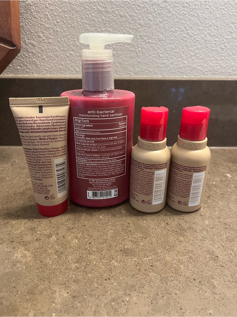 🔥AVEDA Cherry Almond & Blackberries Bath & Body Set - Pink, Cream - Picture 6 of 6